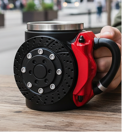 Brake Caliper Ergonomic Coffee Mug