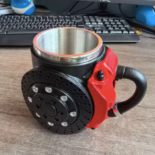 Brake Caliper Ergonomic Coffee Mug