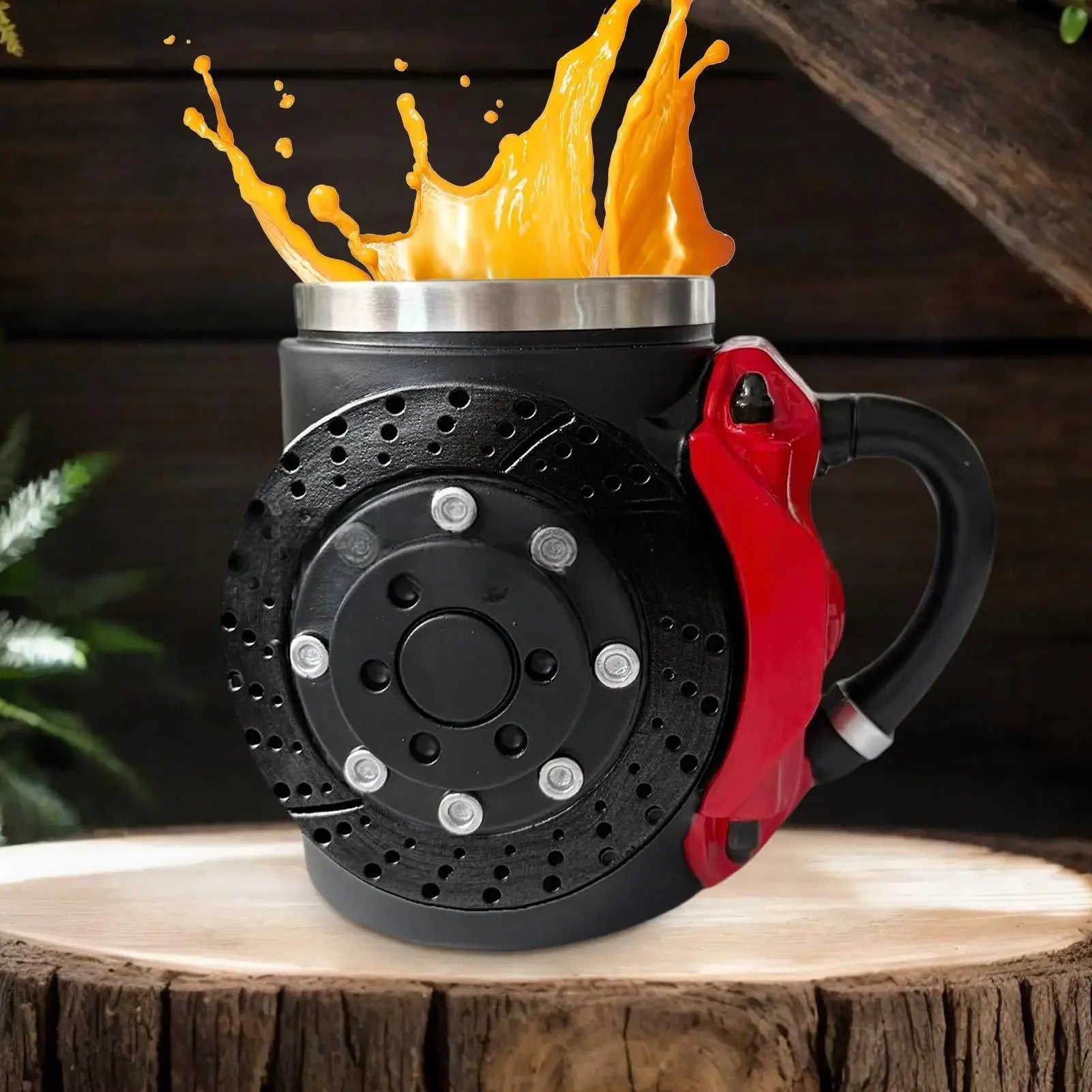 Ergonomic Brake Pad Coffee Mug