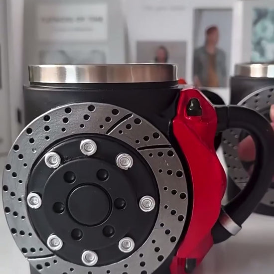 The Brake Caliper Coffee Cup Video